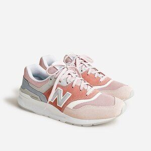 New Balance Blush and Light Gray Sneakers